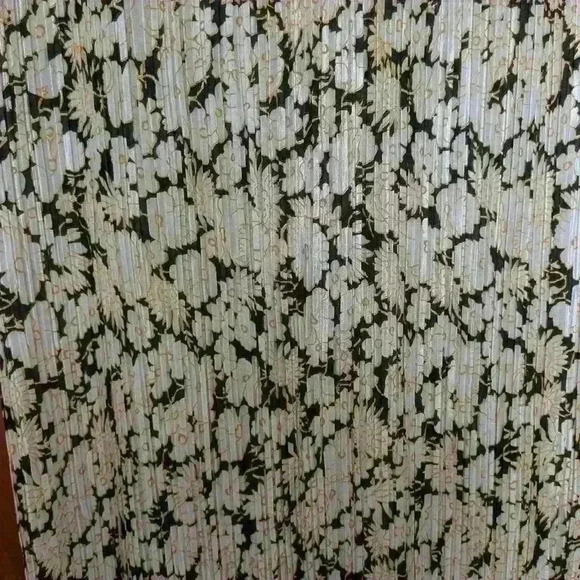 ASOS Brand New Floral Daisy Pleated Elasticated Summer Skirt Size 12 - Picture 3 of 6